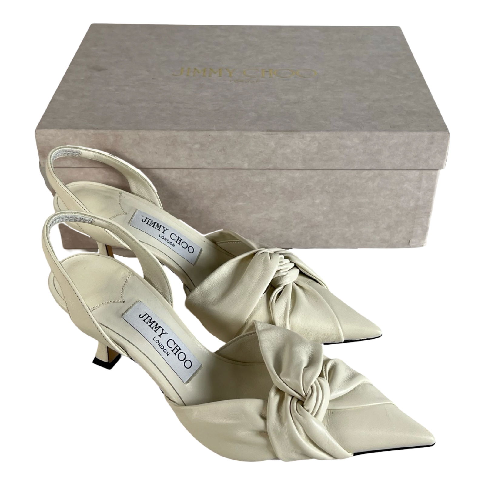 Jimmy Choo Hedera Slingback Pumps - Size 36.5 (1 of 4)