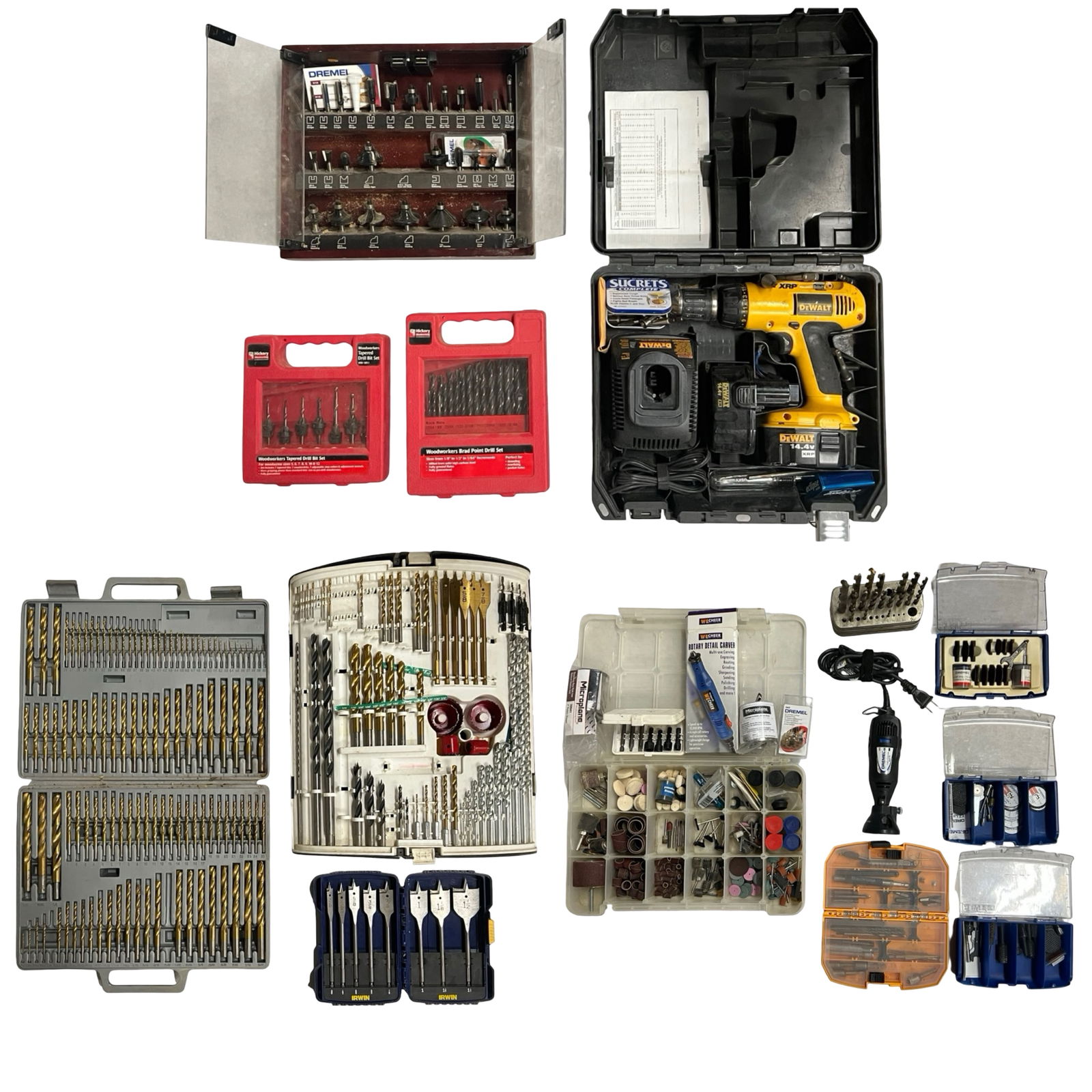 Large Lot of Power Tools, Drill Bit Sets, Rotary T (1 of 12)