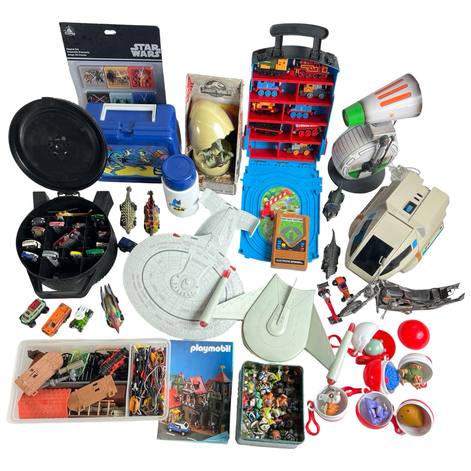 Mixed Lot of Vintage Toys - Action Figures, Cars, (1 of 8)