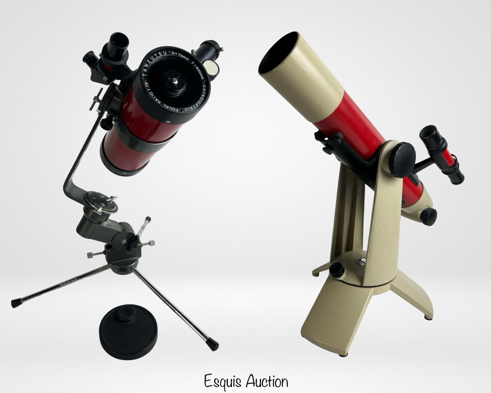 Two Telescopes - Tanzutsu Catadioptric & Tasco (1 of 8)