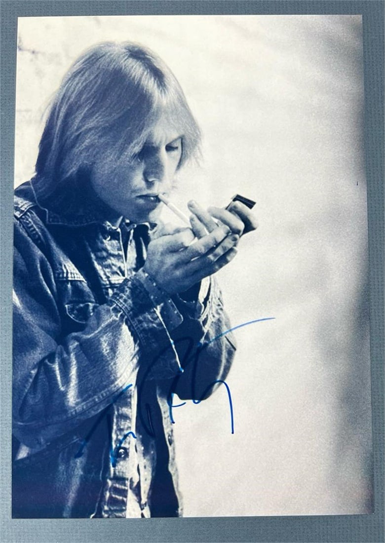 Tom Petty Autographed/ Signed Photograph (1 of 3)