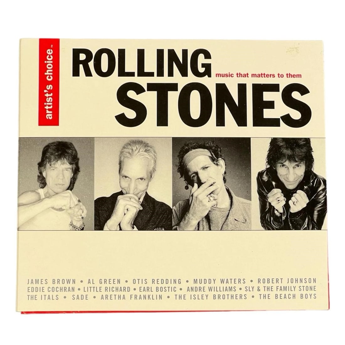 Rolling Stones Band Autographed "Artist's Choice" (1 of 7)