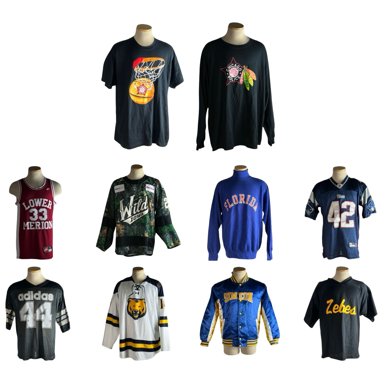 Large Assorted Sports Jersey & Jacket Collection (1 of 20)