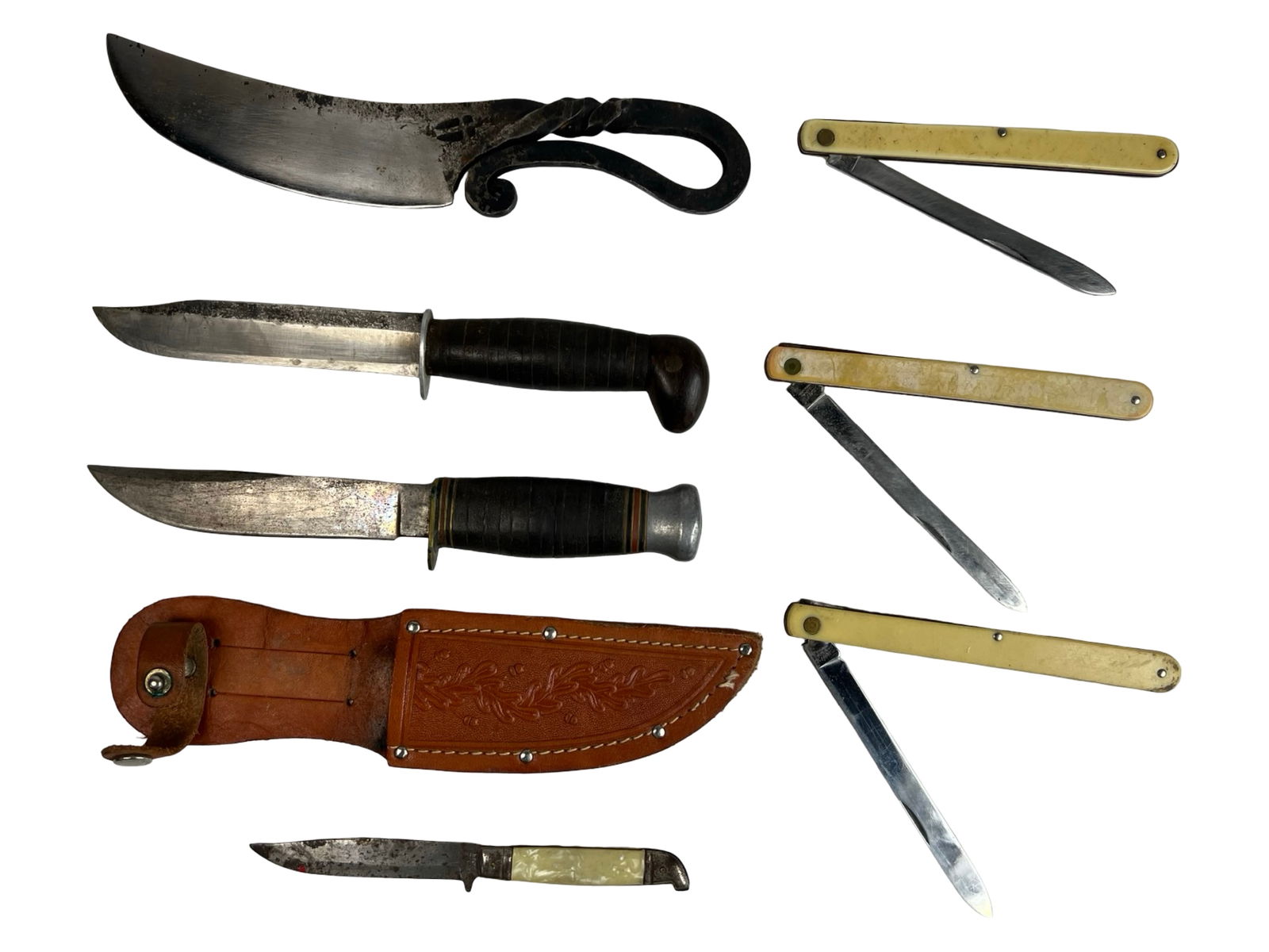 Vintage Hunting Fixed Blade Knives & Pocket Knives (1 of 5)