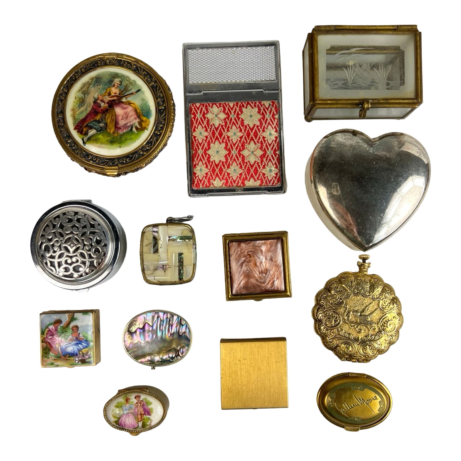 Vintage Compact & Pill Box Collection (1 of 2)