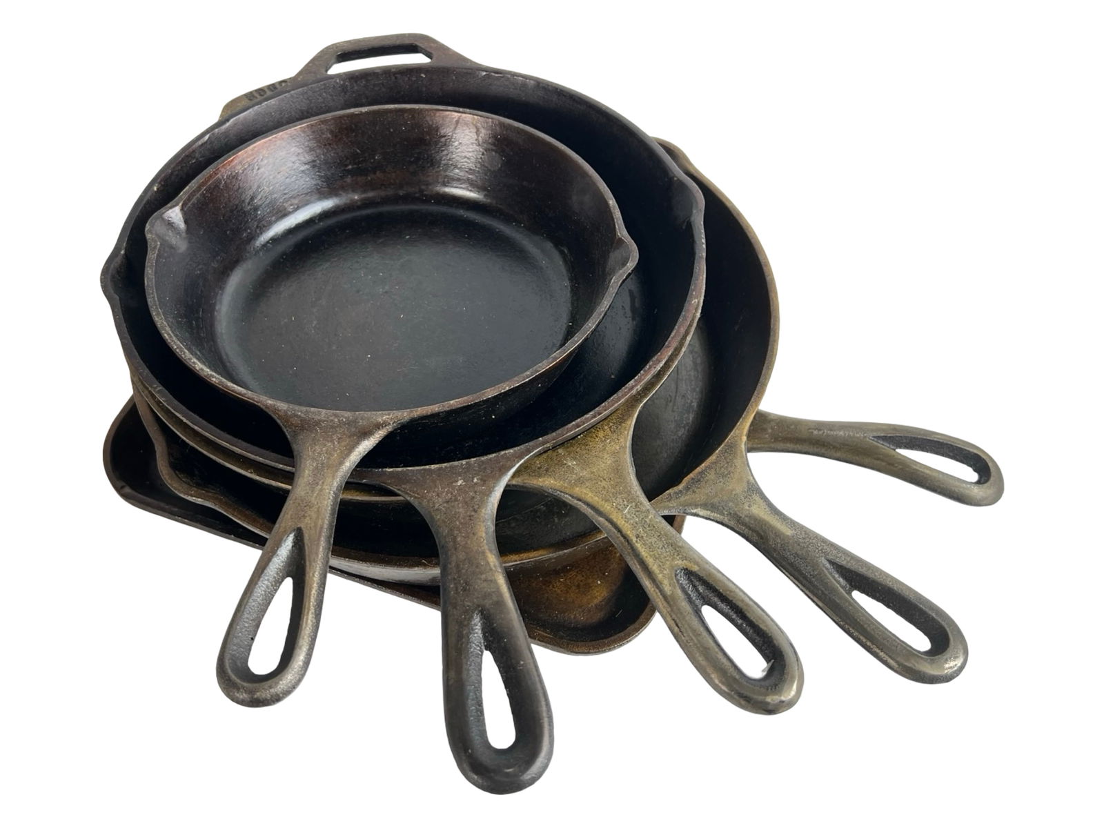 Lodge USA Cast Iron Skillet & Griddle Set of 6 (1 of 11)