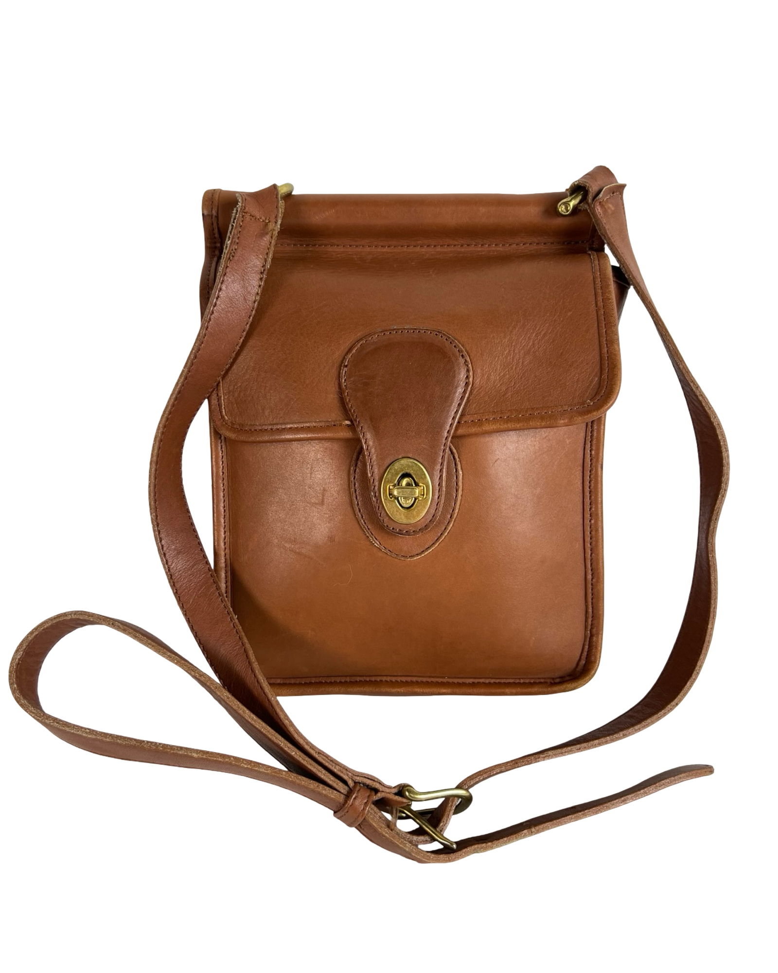 Coach Brown Leather Murphy Crossbody Bag (1 of 4)