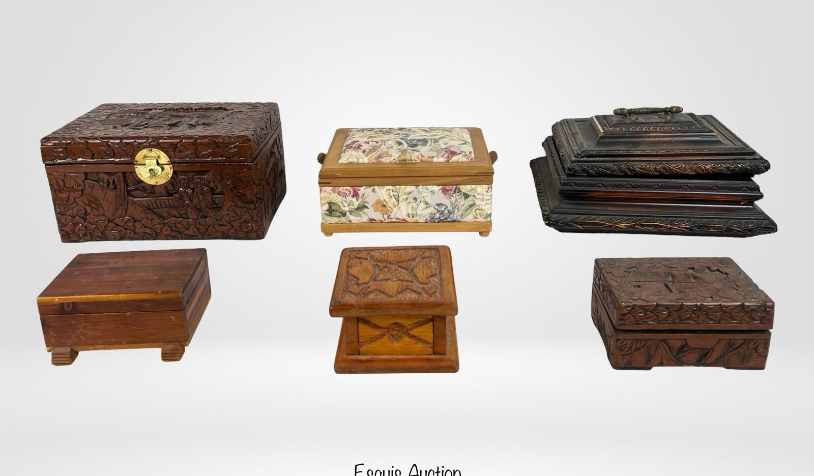 Collection of Tabletop Boxes - Jewelry, Keepsake, (1 of 11)