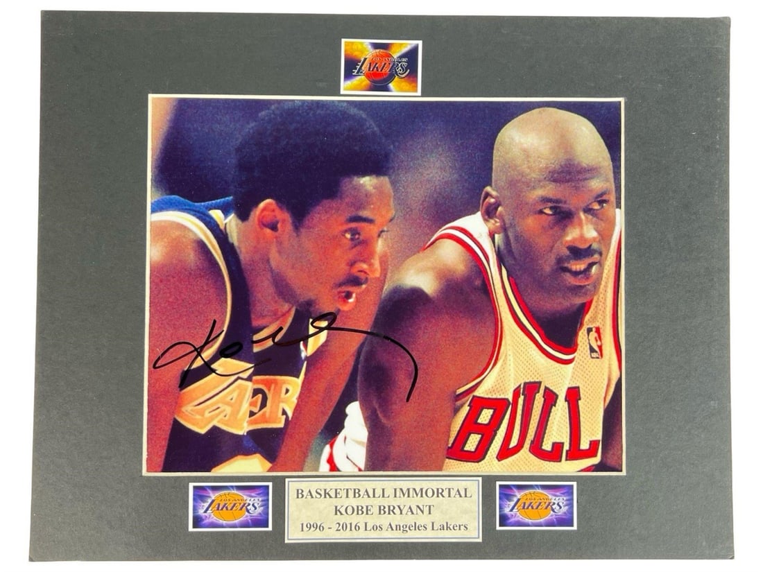 Kobe Bryant Autographed/ Signed Photograph (1 of 2)