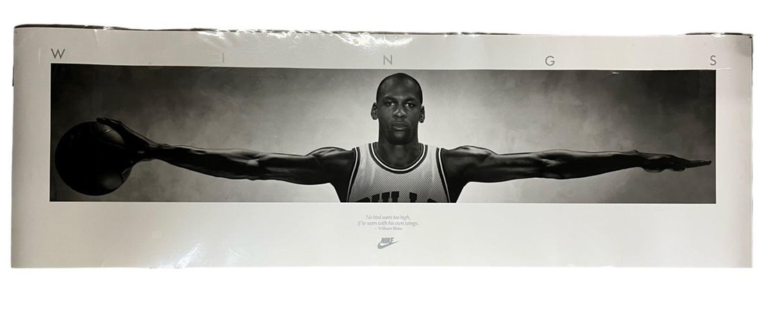 Michael Jordan - Nike "Wings" Poster, 76" x 23" (1 of 2)