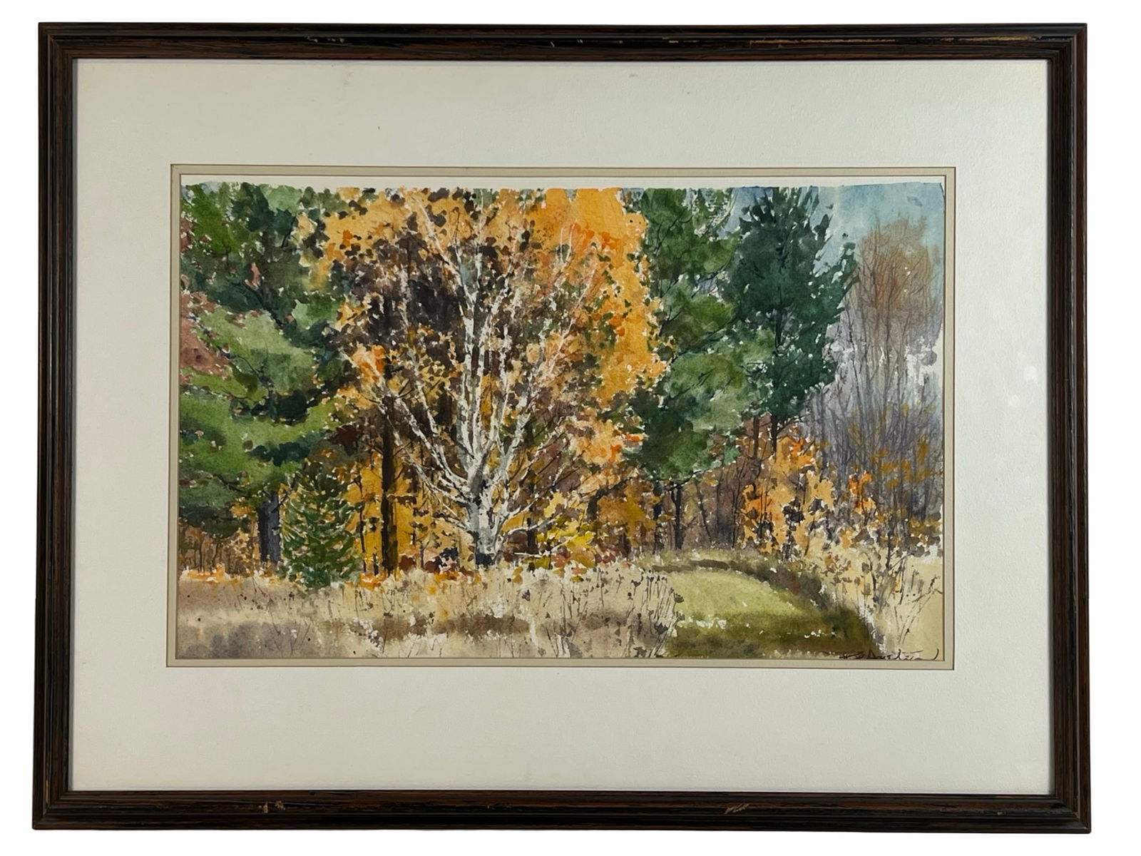 Phil Austin -  Watercolor Landscape, 1979 (1 of 4)