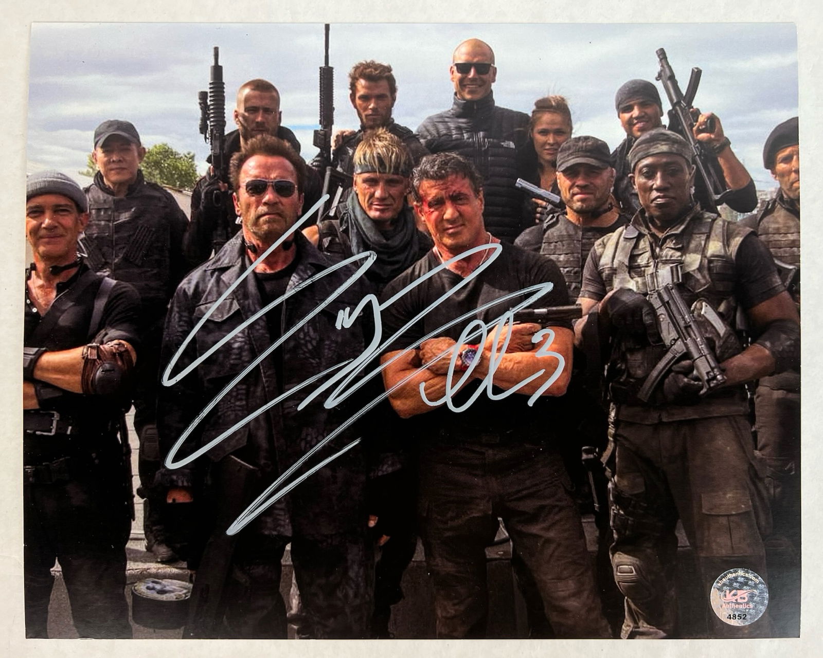 Sylvester Stallone & Arnold Schwarzenegger Signed (1 of 4)