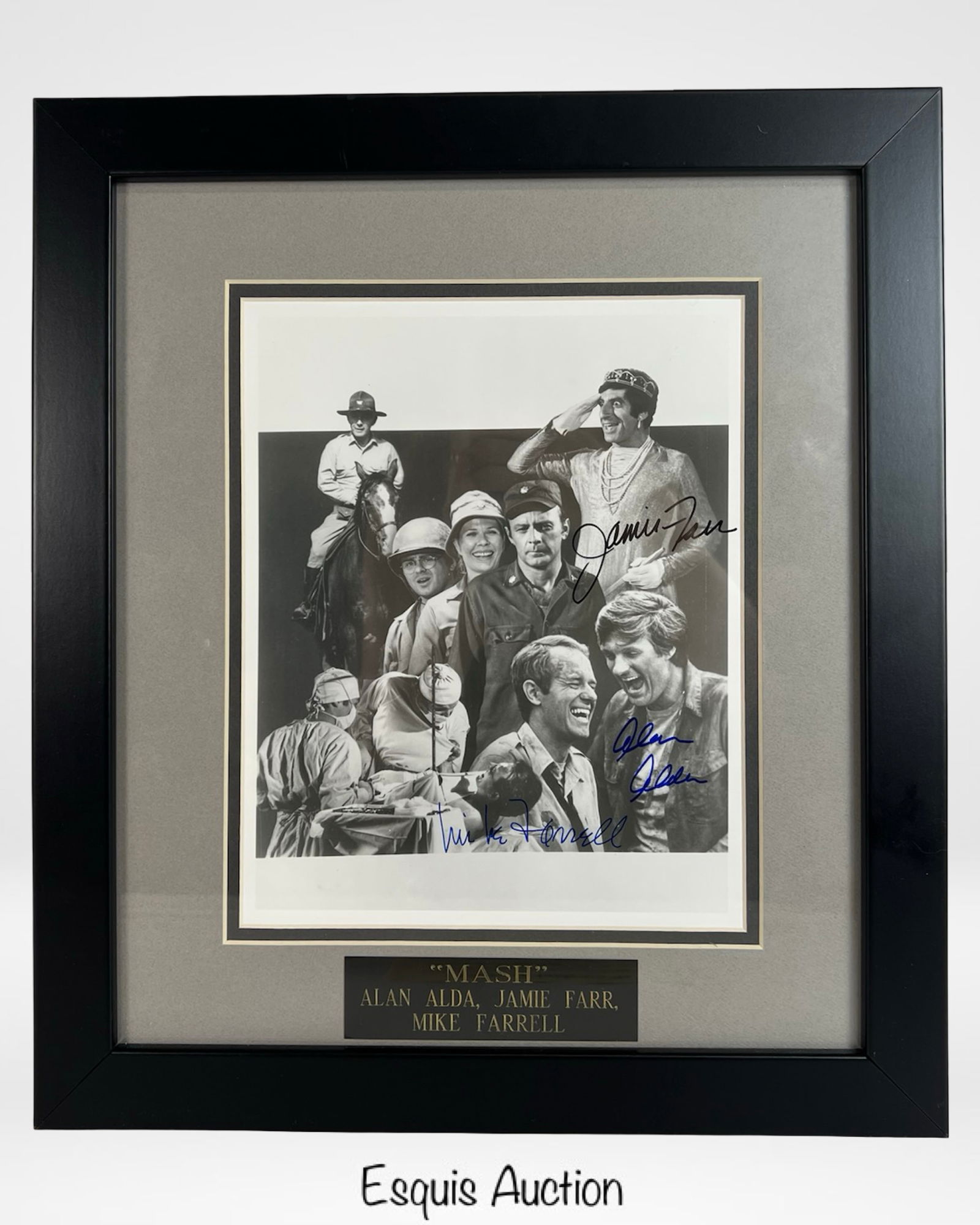MASH Cast Signed Framed Photograph (1 of 5)