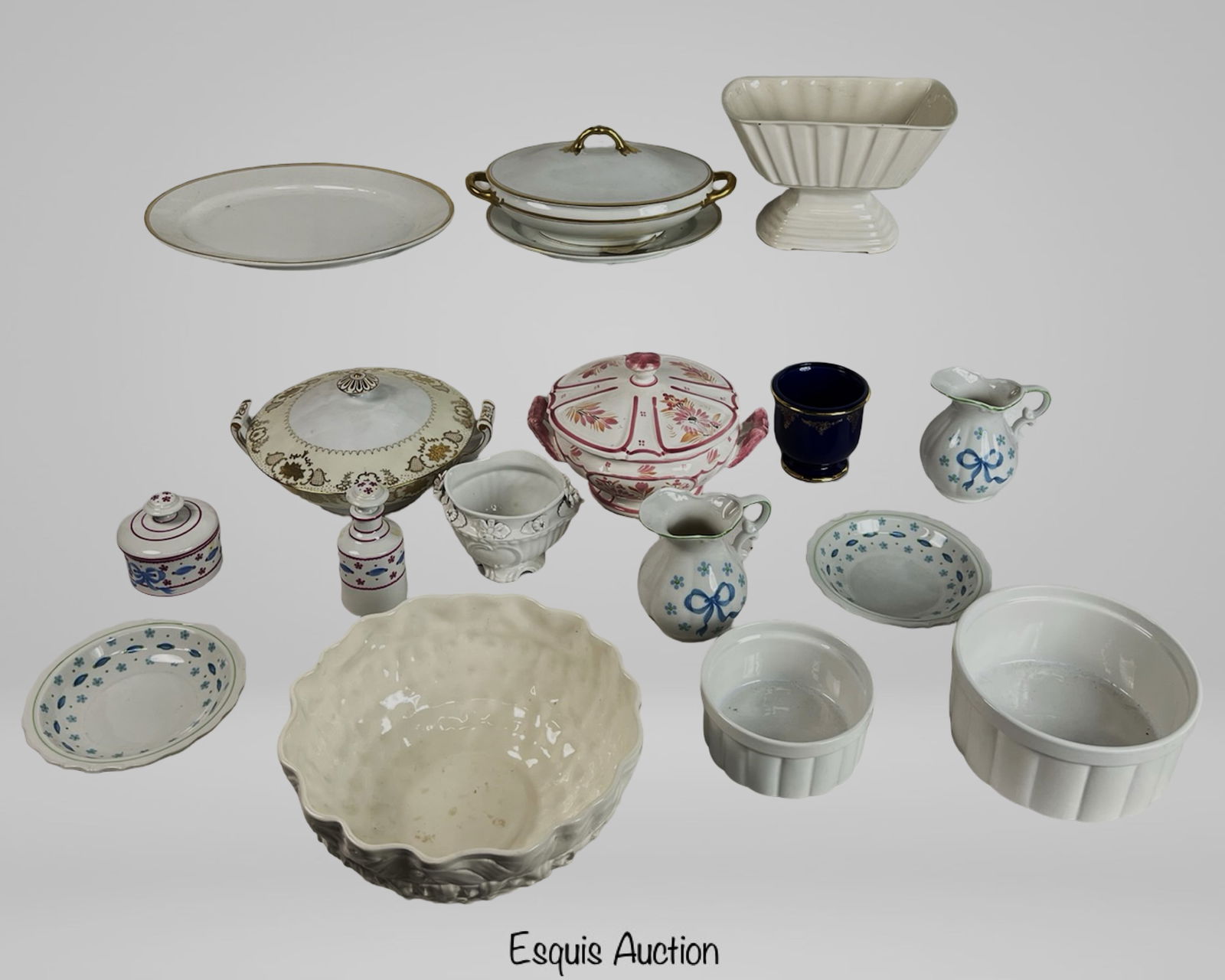 Assorted Vintage Porcelain & Ceramic Servingware (1 of 4)