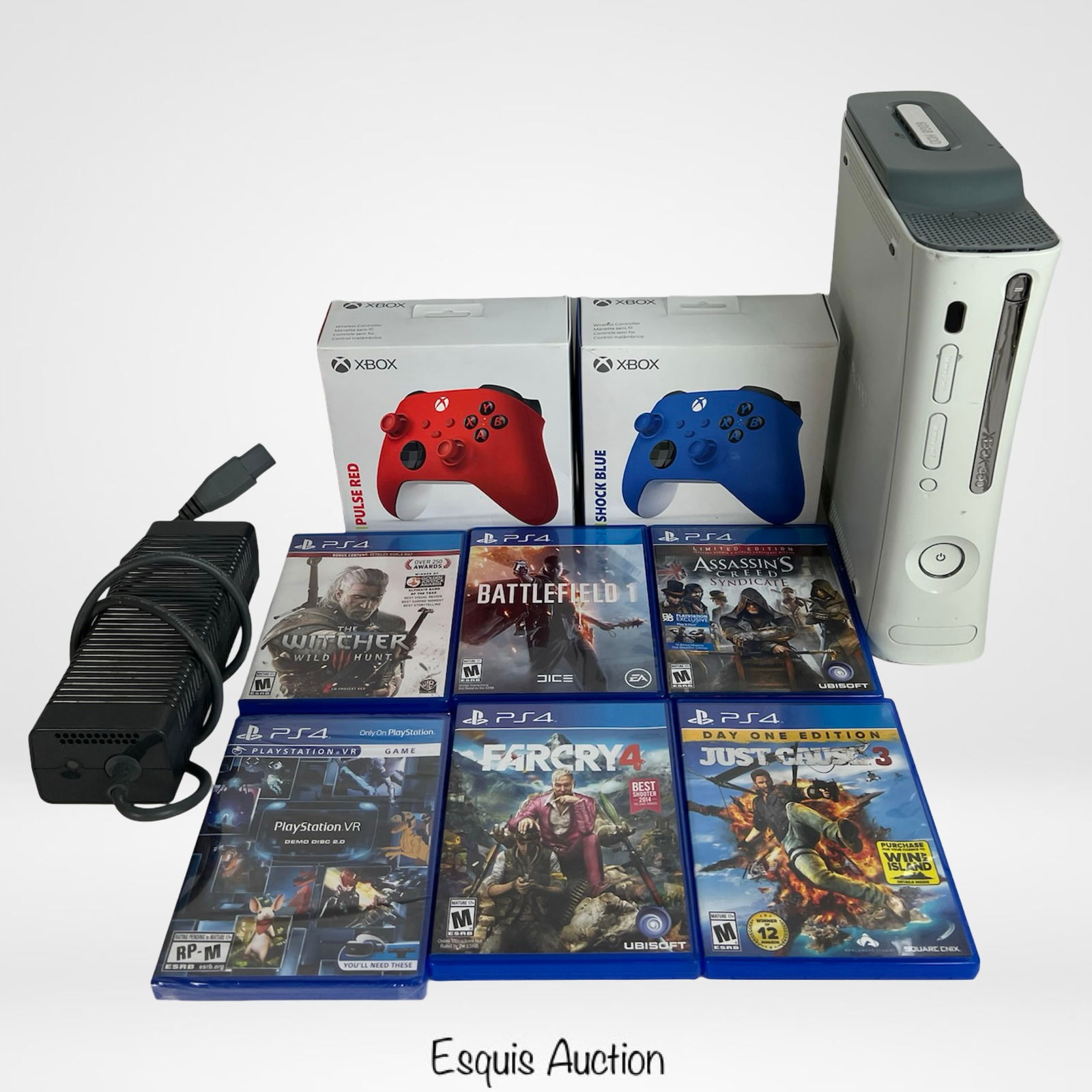 Gaming Console & Accessories Lot - Xbox 360, PS4 (1 of 9)