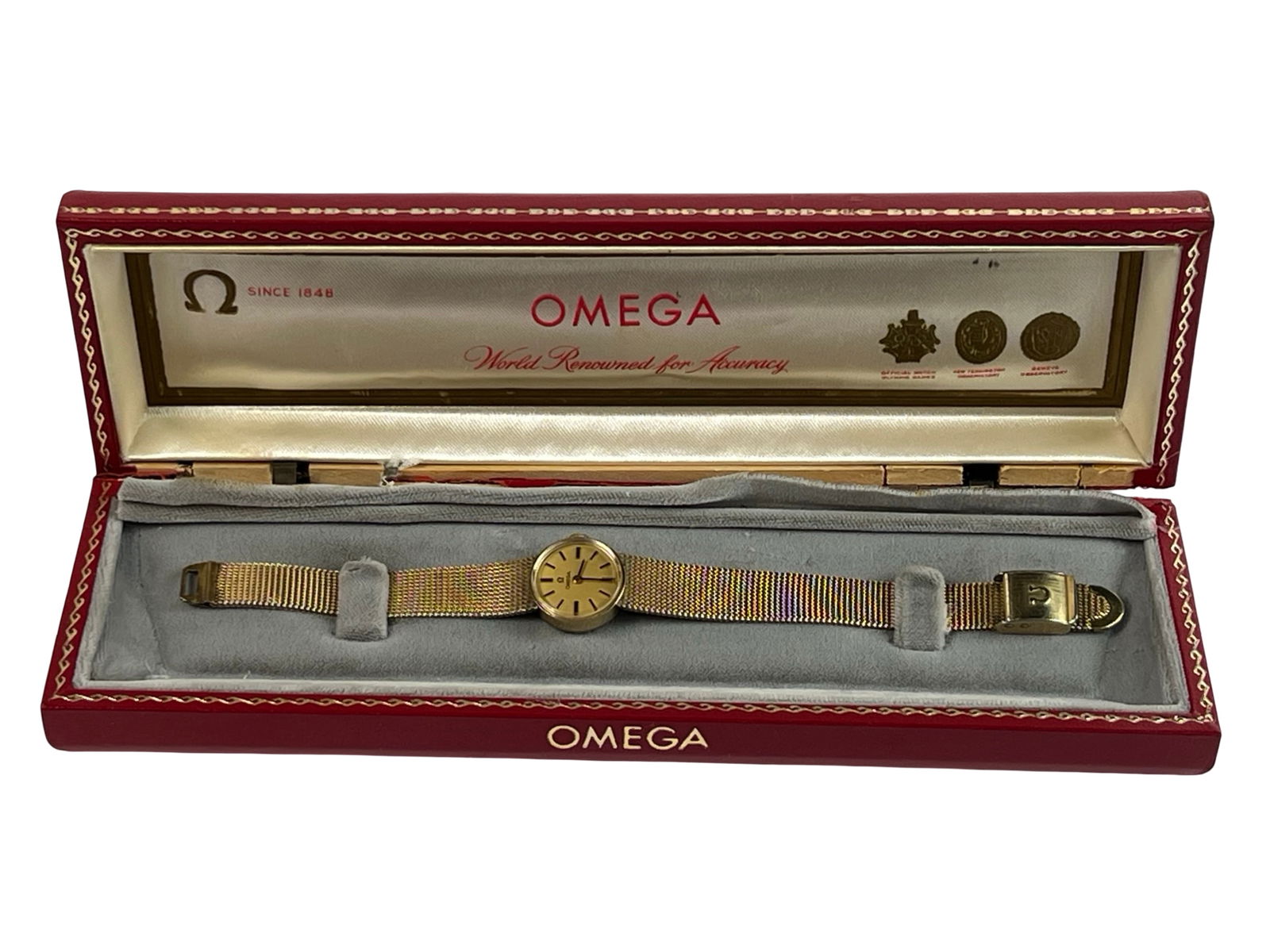 Vintage Omega Lady's 10K GF Wrist Watch (1 of 7)
