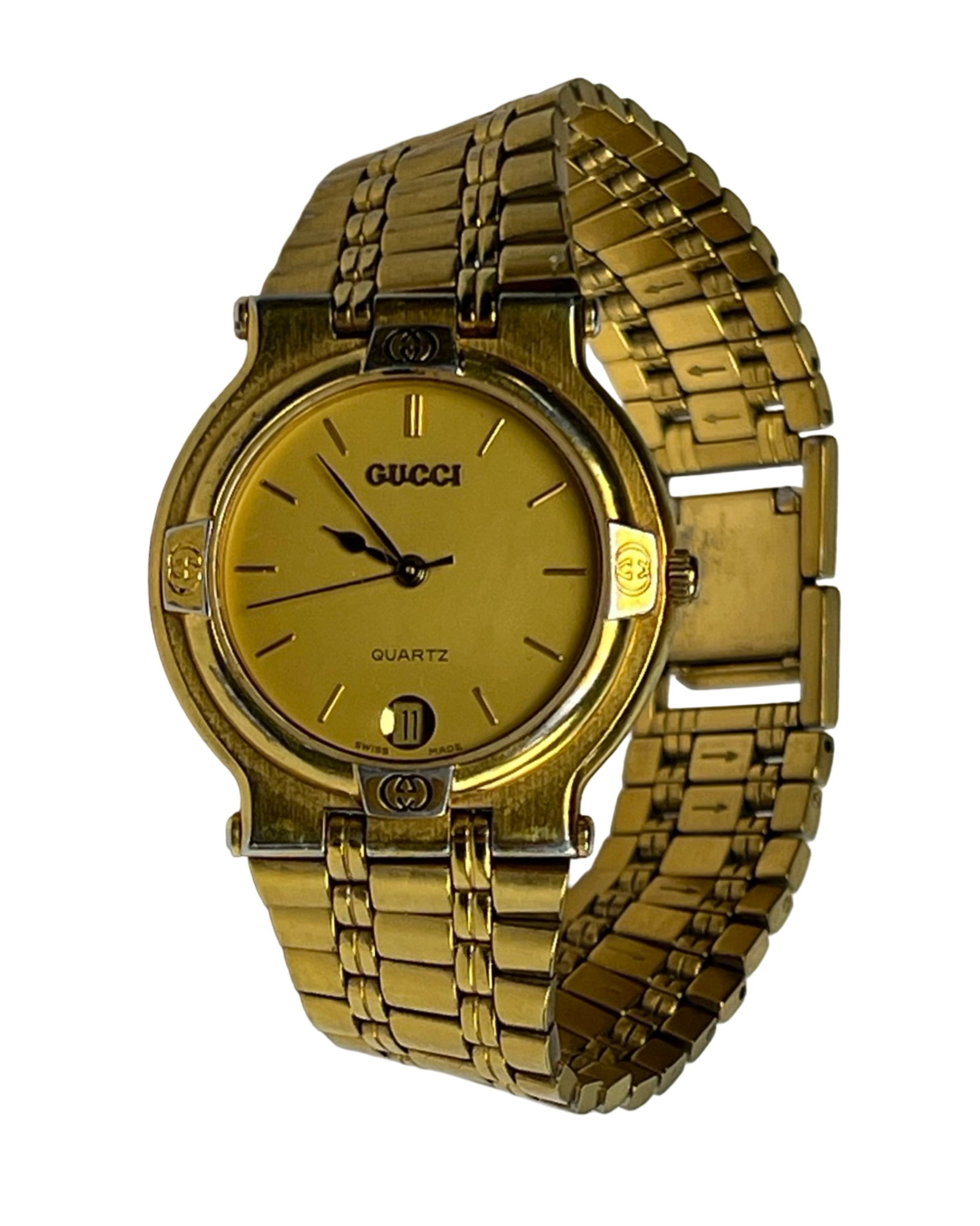 Gucci 9200M Goldtone Wrist Watch: Vintage Gucci 9200M Goldtone Wrist Watch. Good working condition.