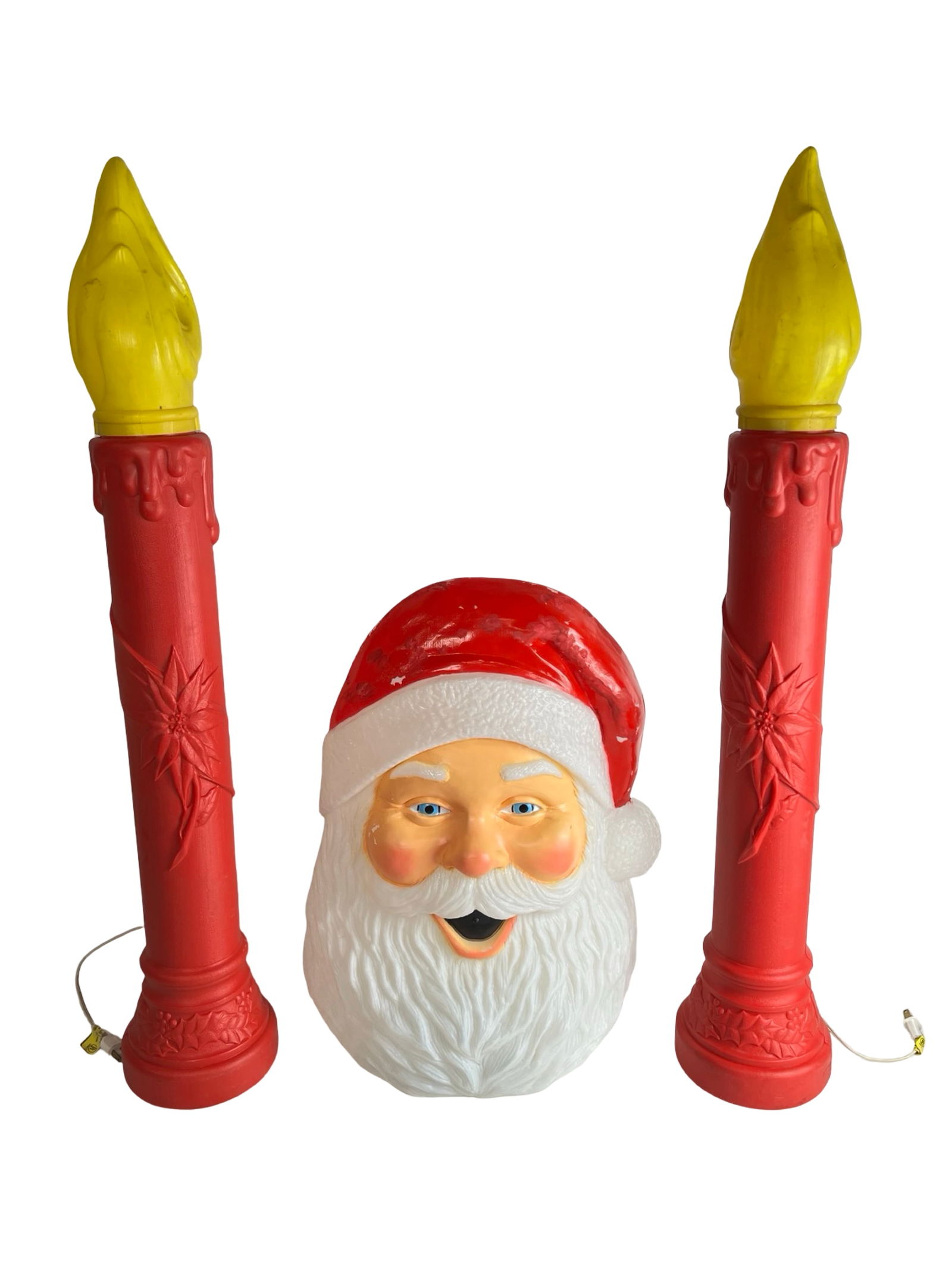 1969 Empire Candle Blow Molds & Light Up Santa (1 of 5)