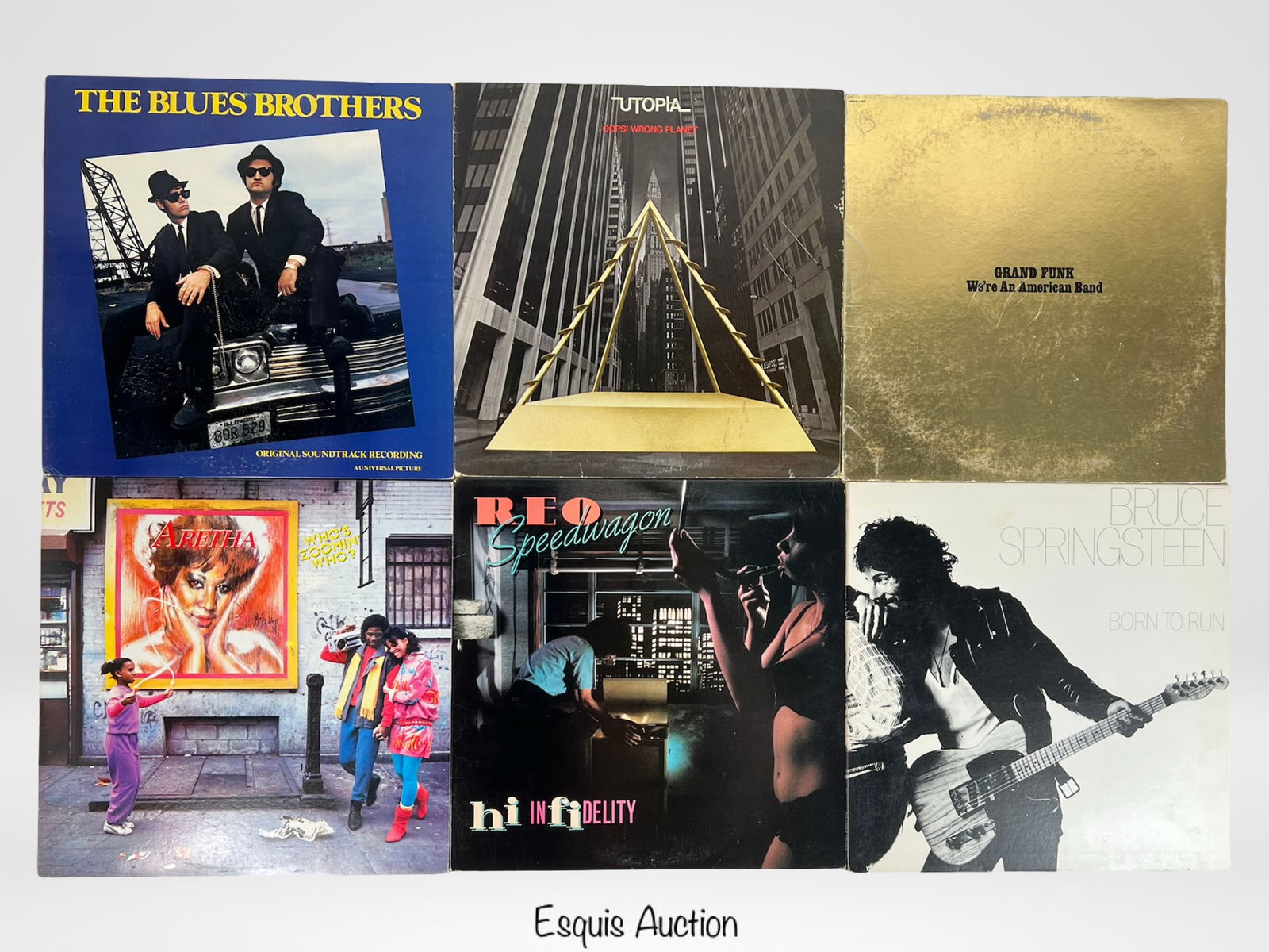 Group of Vintage Vinyl LP Records - Iconic Rock (1 of 5)