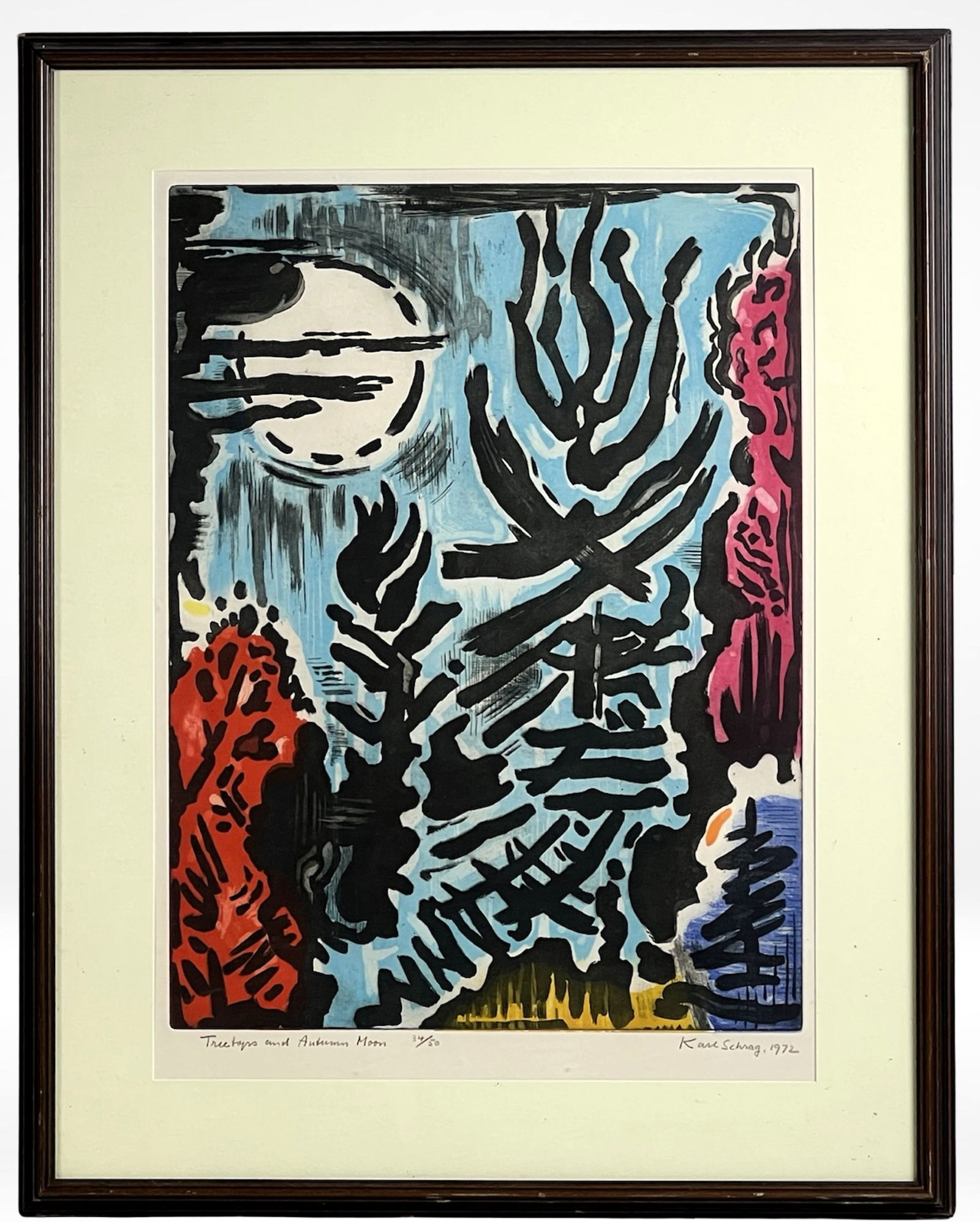 marcel harang 「on the bench」 Marcel Harang Print 