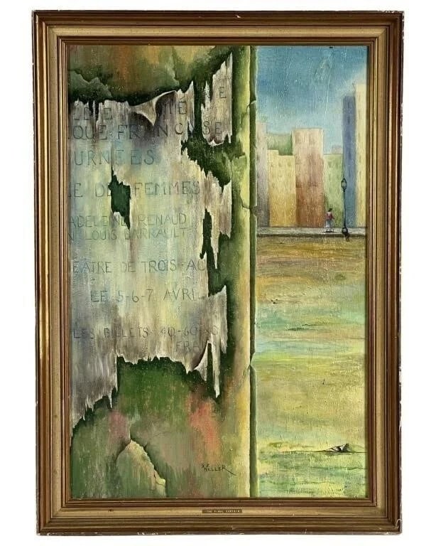 Simona Weller- "Final Curtain" Symbolism Painting (1 of 3)