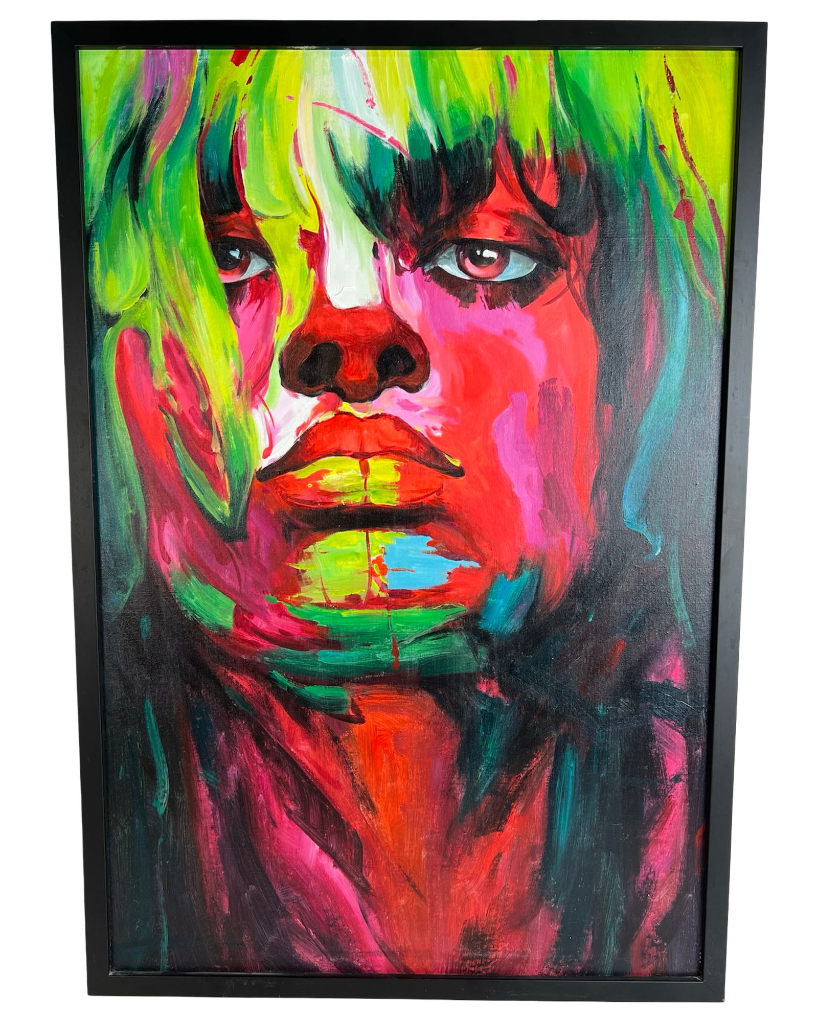 Francoise Nielly (After) "La Diabolique" Painting (1 of 1)