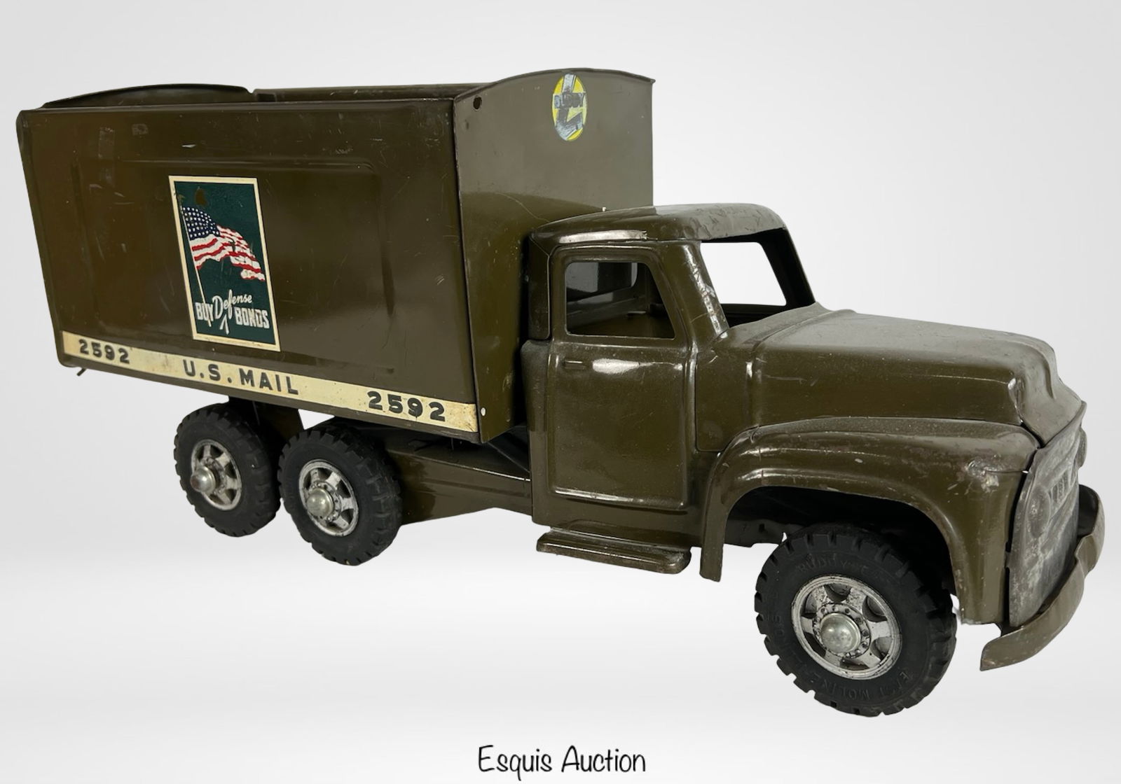 Buddy L 1940s U.S. Mail Pressed Steel Box Truck (1 of 6)