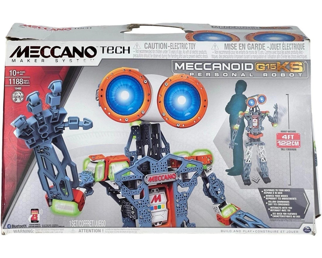 Meccano 4FT Meccanoid Personal Robot (1 of 4)