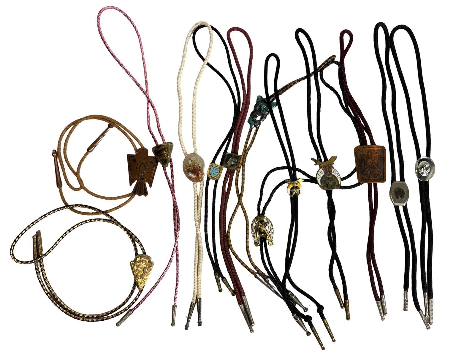 Assortment of Men's Southwest Style Bolo Ties (1 of 5)