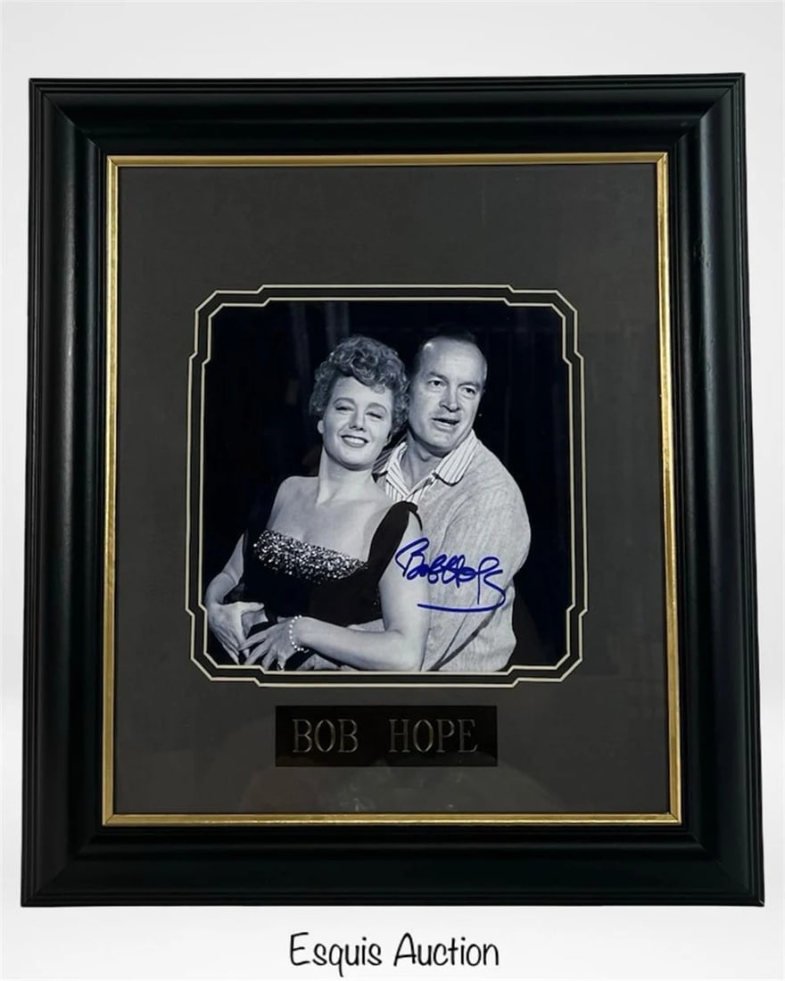 Bob Hope and Shelley Winters Signed Photograph (1 of 3)