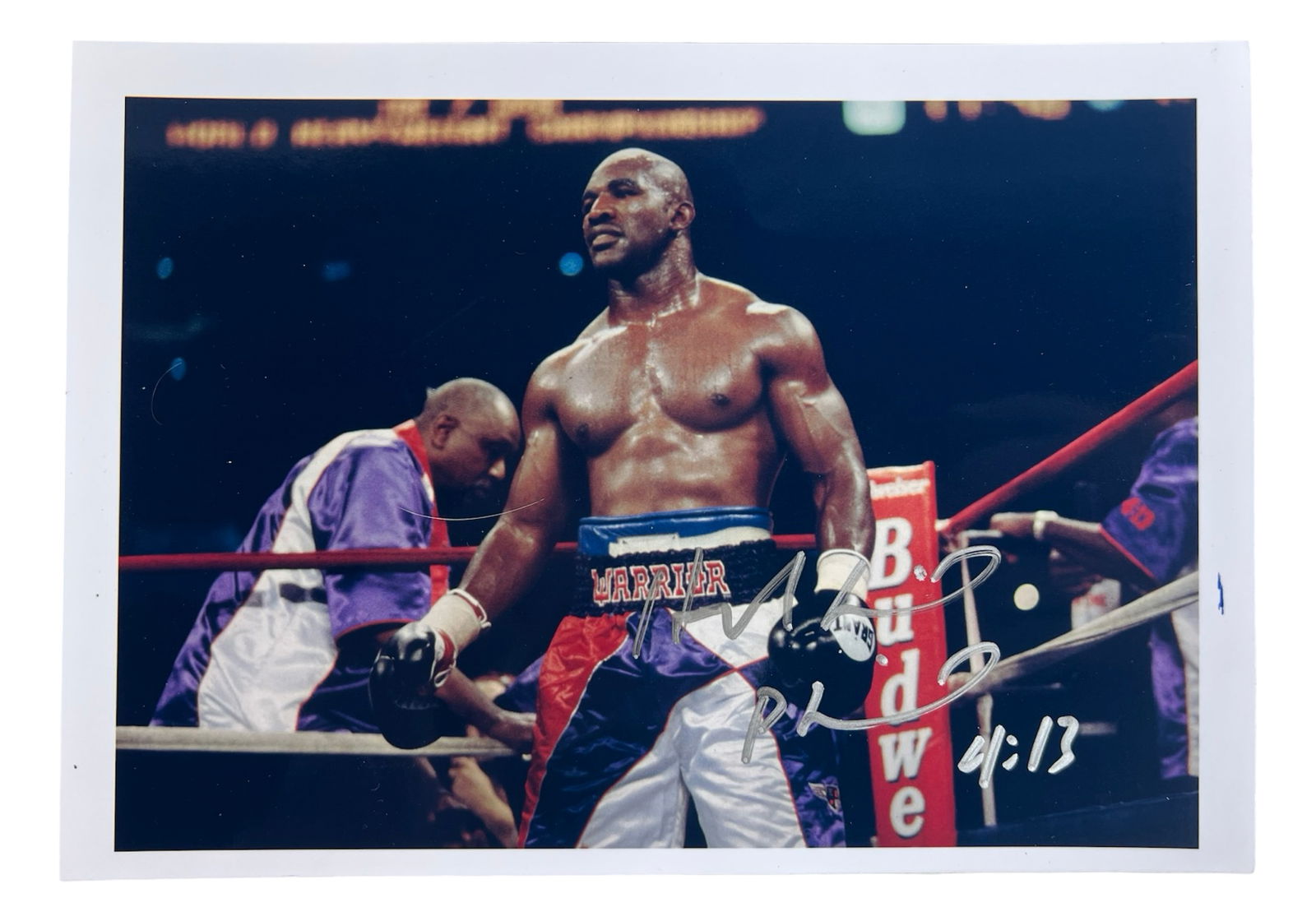 Evander Holyfield Signed Boxing Photograph (1 of 4)