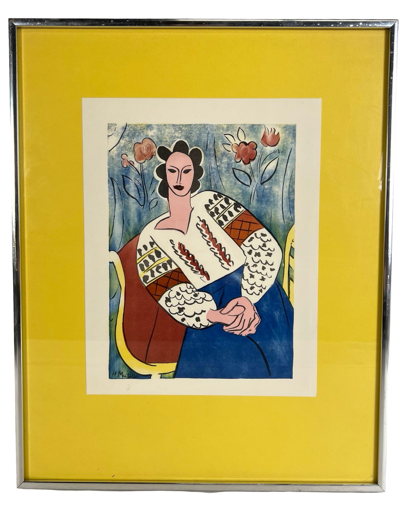 Henri Matisse - Lithograph of "La Blouse Roumaine" (1 of 2)