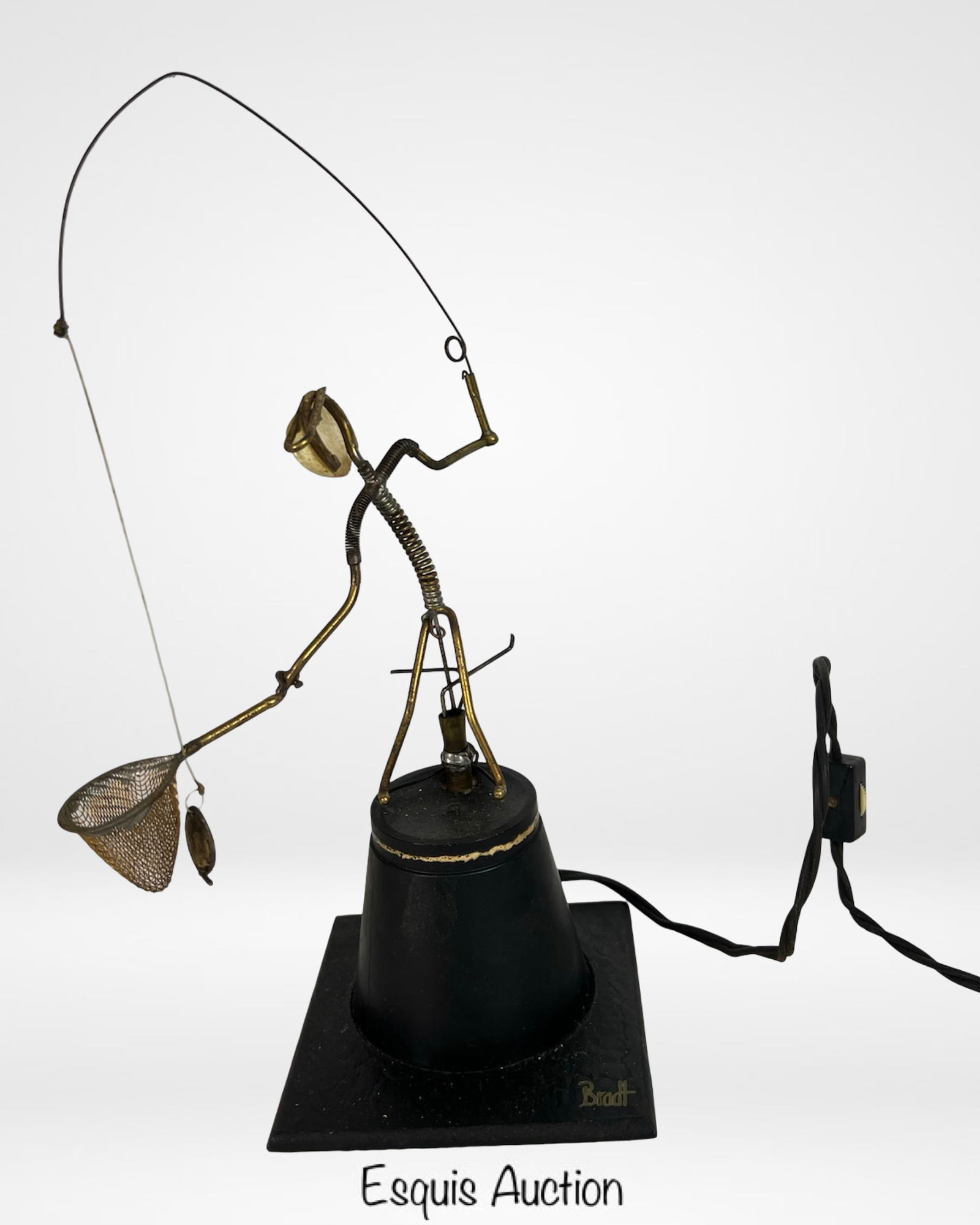 Gordon Bradt Electric Kinetic Fishing Sculpture (1 of 4)