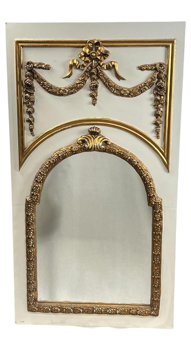 Large Ornate Neoclassical Style Wall Mirror (1 of 4)