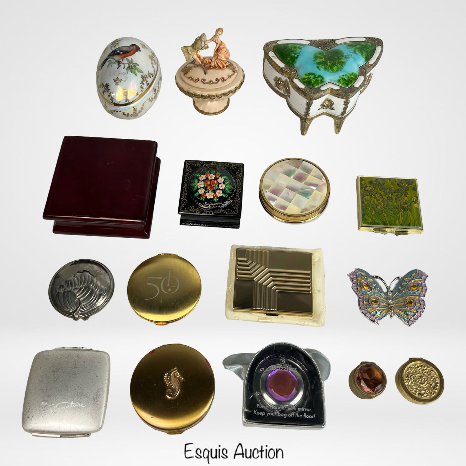 Vintage Compacts, Pill Boxes & Trinket Boxes (1 of 4)