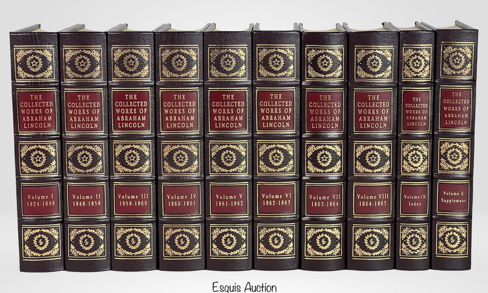 Easton Press- Lincoln Collected Works 10 V. Books (1 of 3)