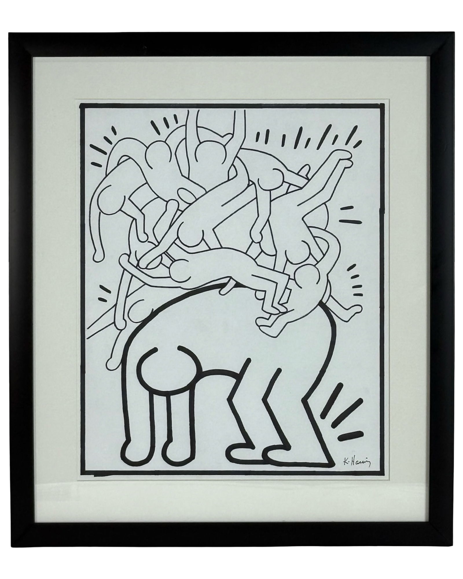 "Fight AIDS Worldwide" -  Pop Art Street Drawing (1 of 3)