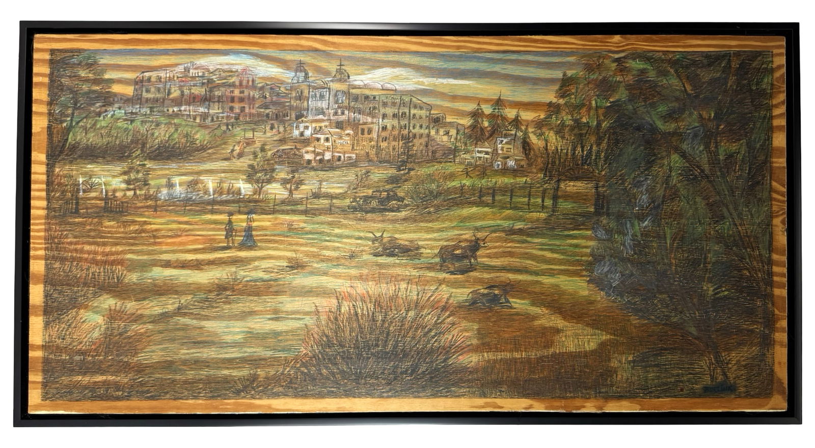 David Davidovich Burliuk (Manner) Urban Landscape (1 of 3)