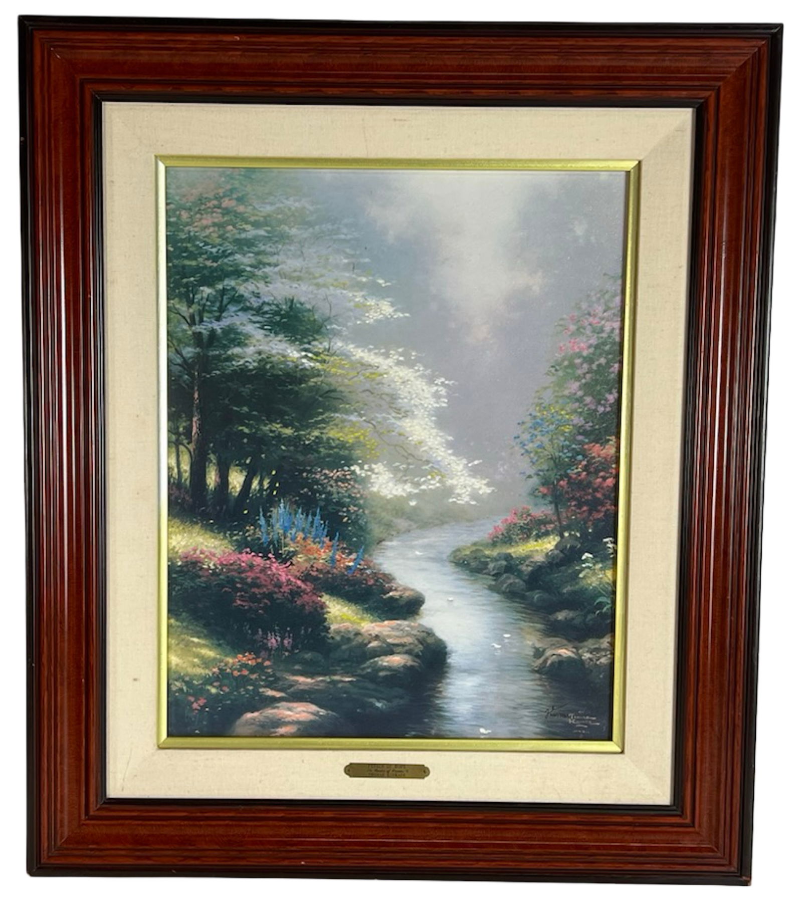 Thomas Kinkade "Petals of Hope" Lim Ed Lithograph (1 of 4)