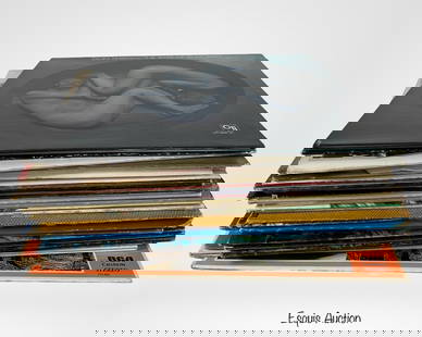 Collection of Vintage Vinyl Records - Pop, Country: Large and varied collection of vintage vinyl records spanning a wide range of genres including pop, holiday, country, classical, jazz, and novelty. This lot includes albums such as Don Sebesky: The Ra