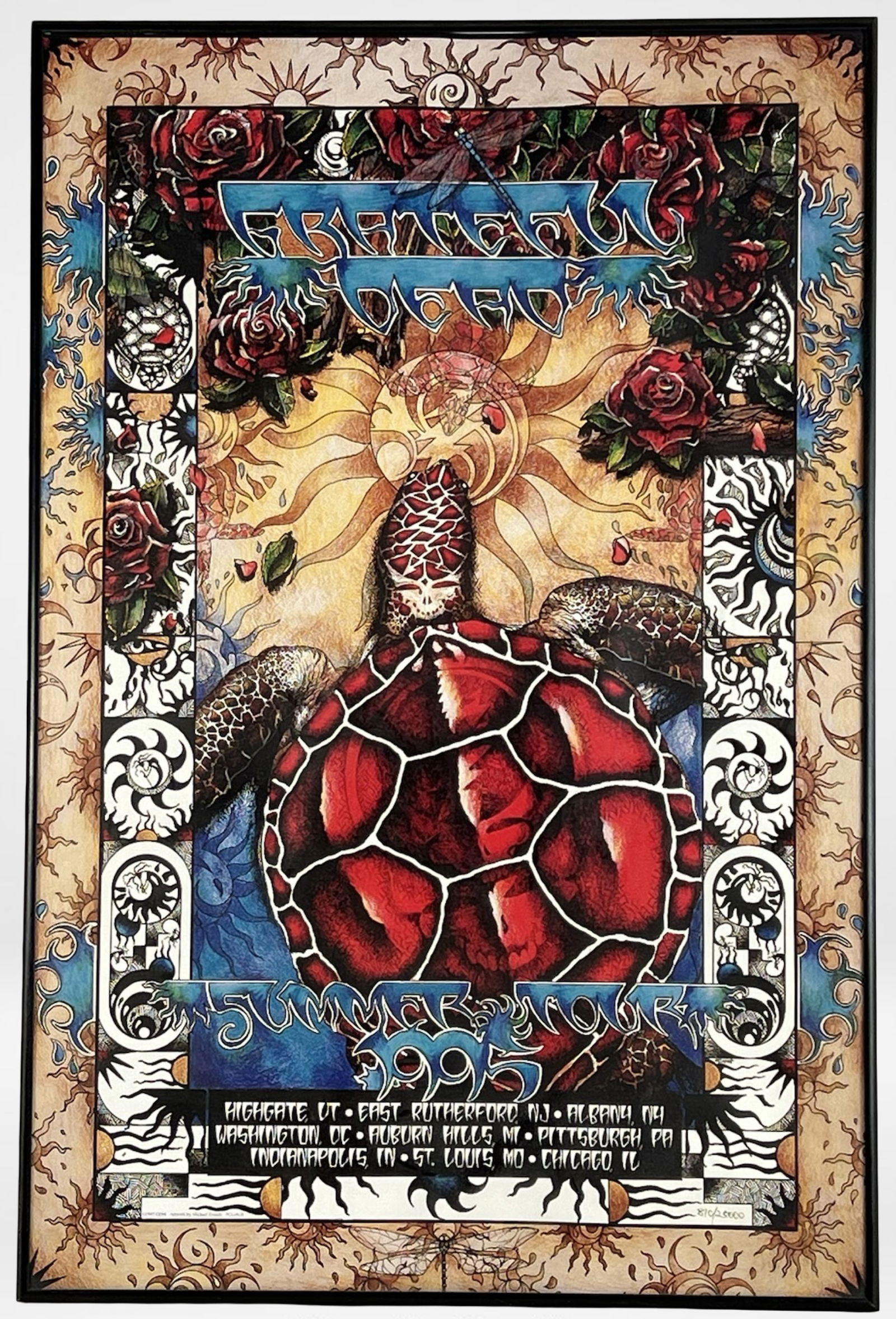 Grateful Dead Last Summer Tour 1995 - LE Poster (1 of 4)
