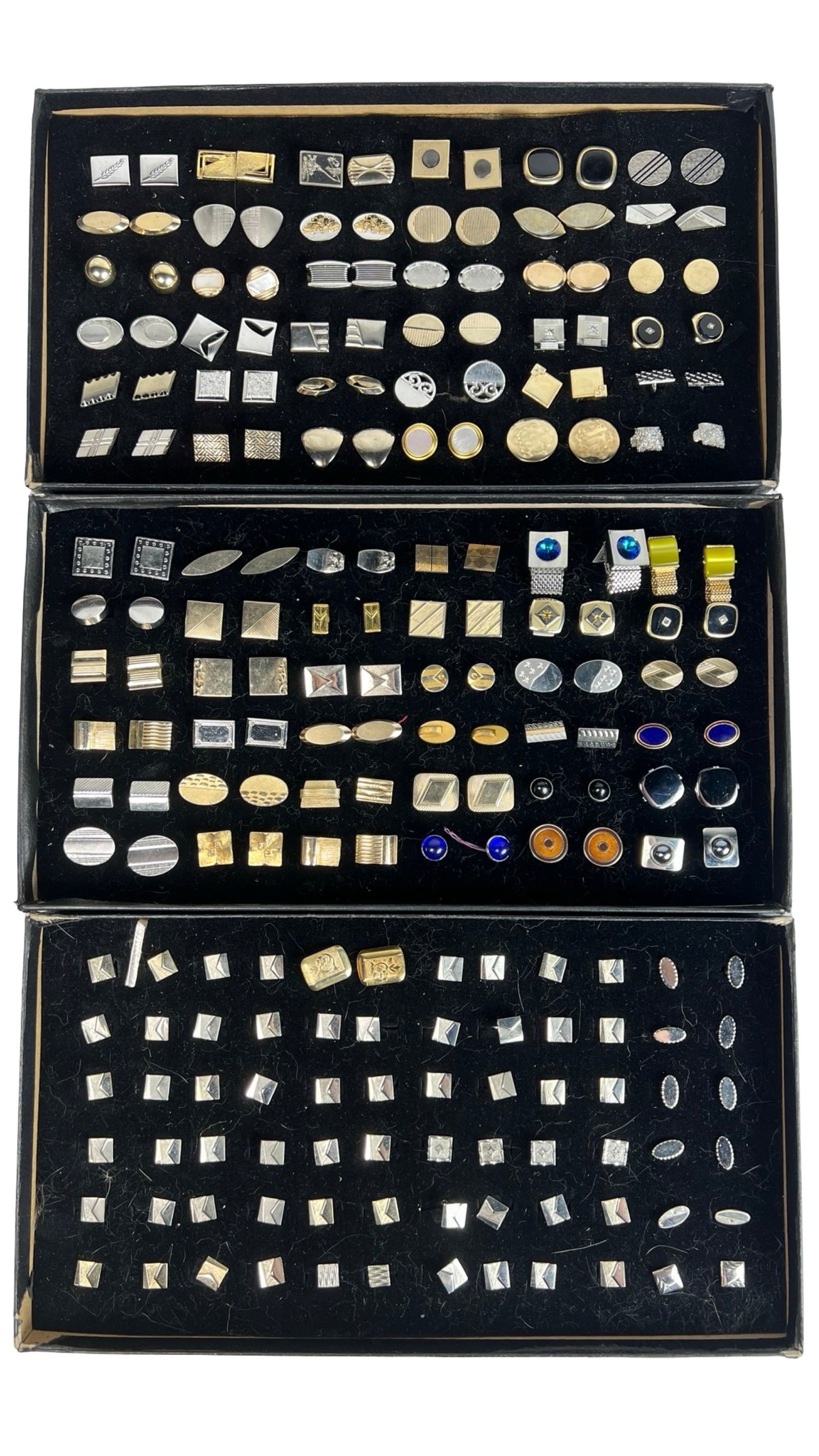 Extensive Collection of Vintage Men's Cufflinks (1 of 4)