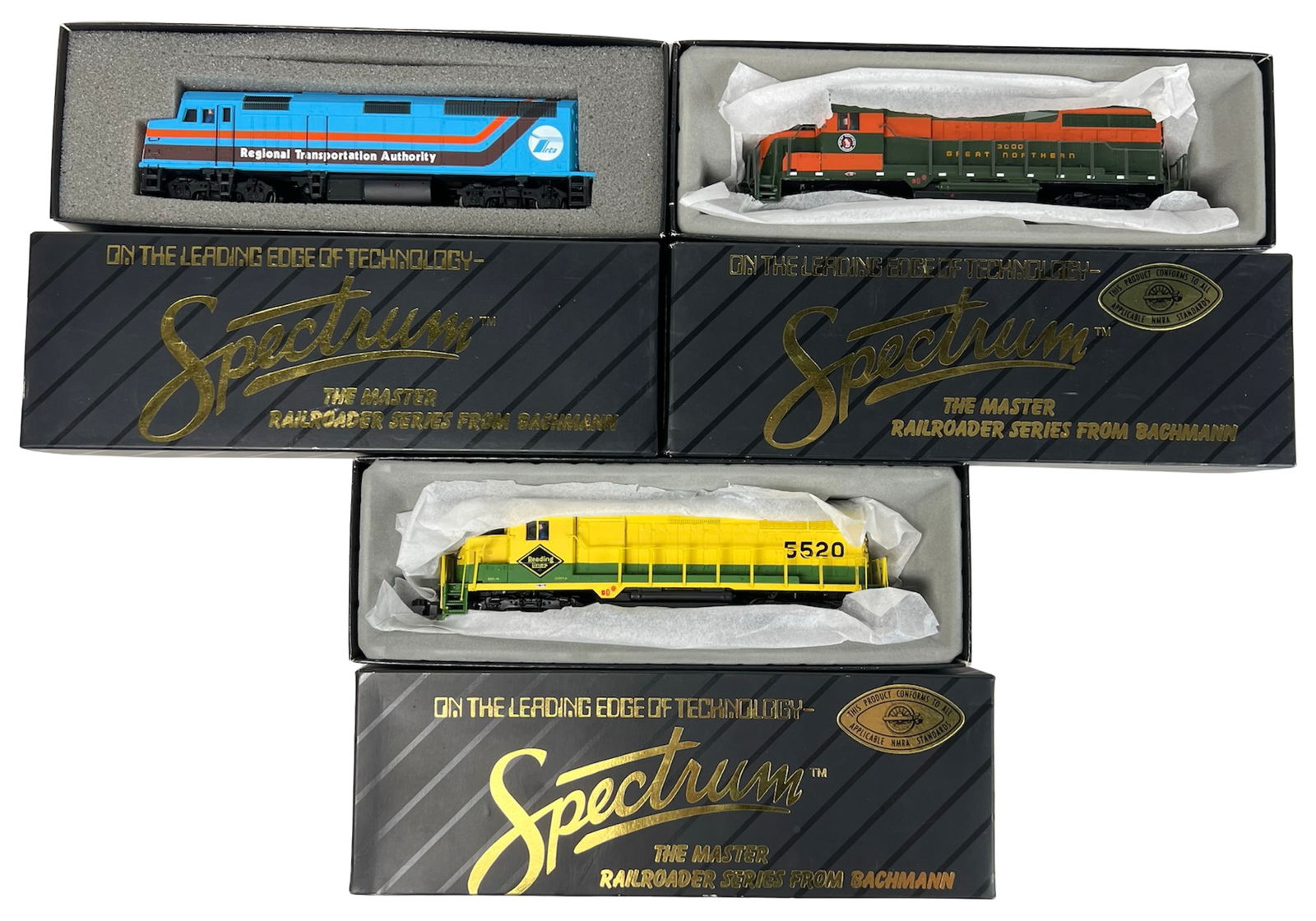 Bachmann Spectrum HO Scale Diesel Locomotives (1 of 2)