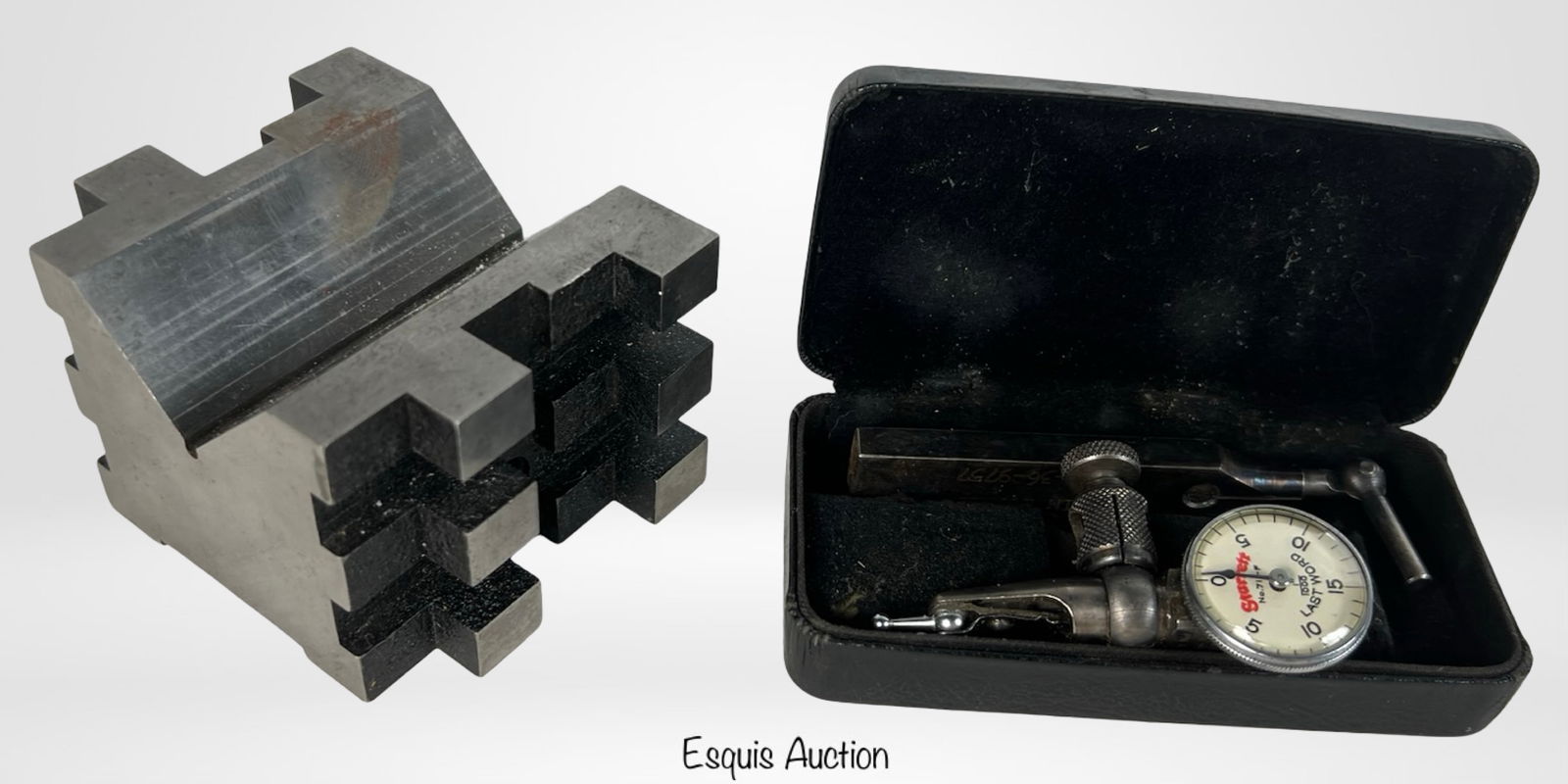 L.S. Starrett No. 568 Angle Block & Last Word Dial (1 of 5)