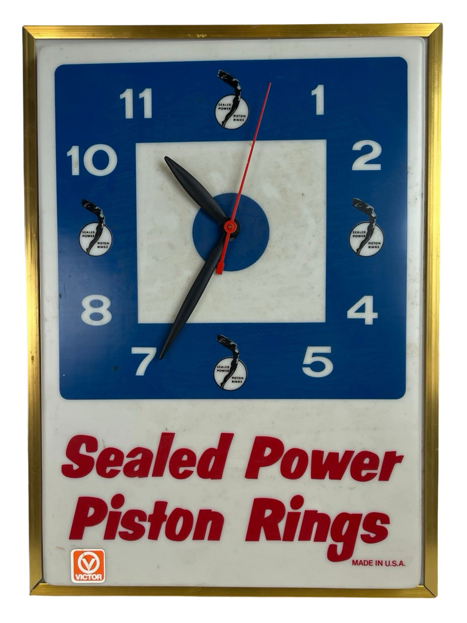 Sealed Power Piston Rings Advertising Wall Clock (1 of 4)