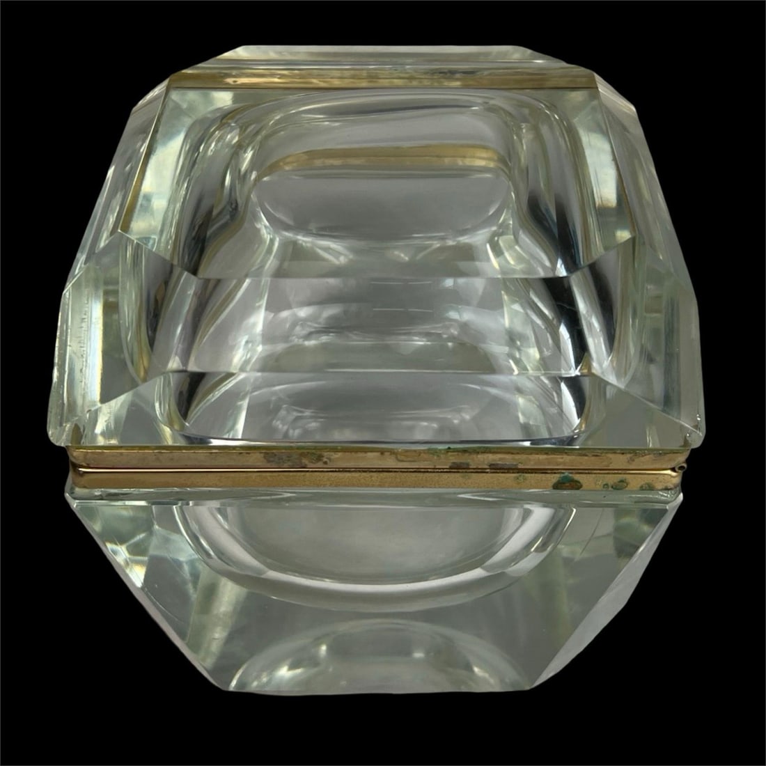 Alessandro Mandruzzato Murano Crystal Casket Box (1 of 6)