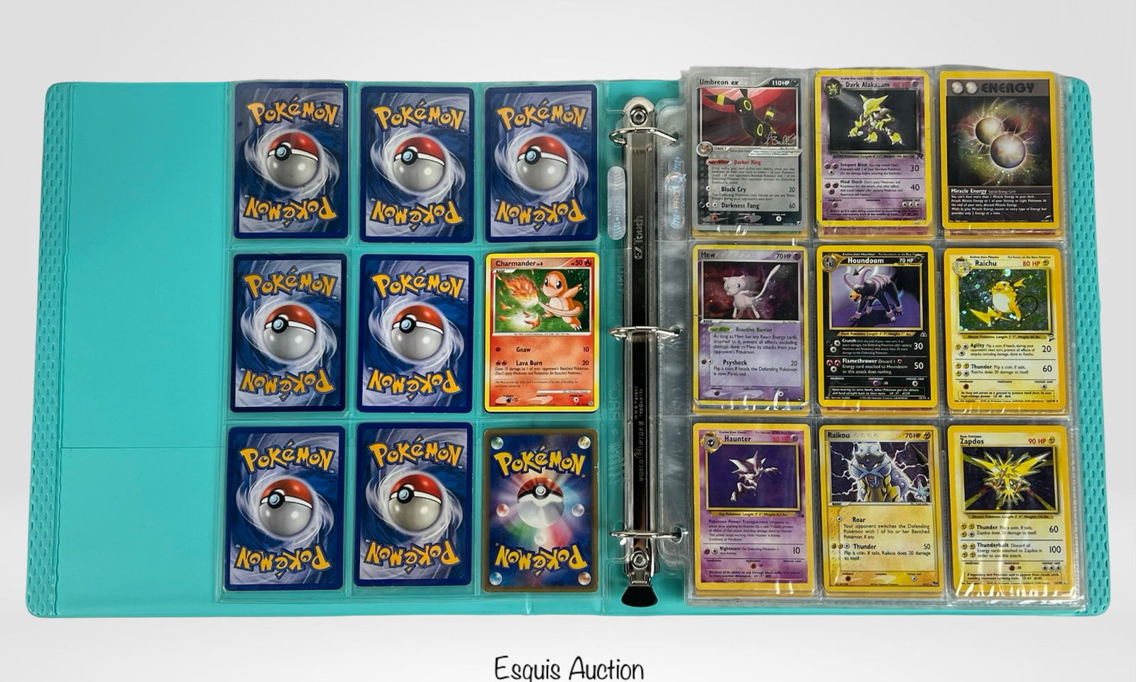 Binder of Vintage Pokemon Trading Cards (1 of 13)