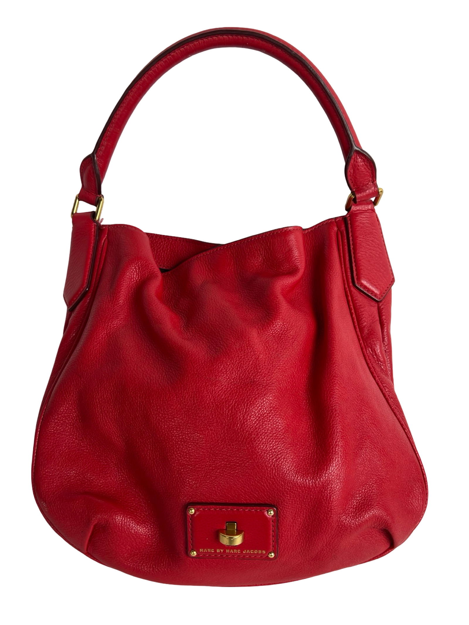 Marc by Marc Jacobs Red Leather Shoulder Bag (1 of 4)