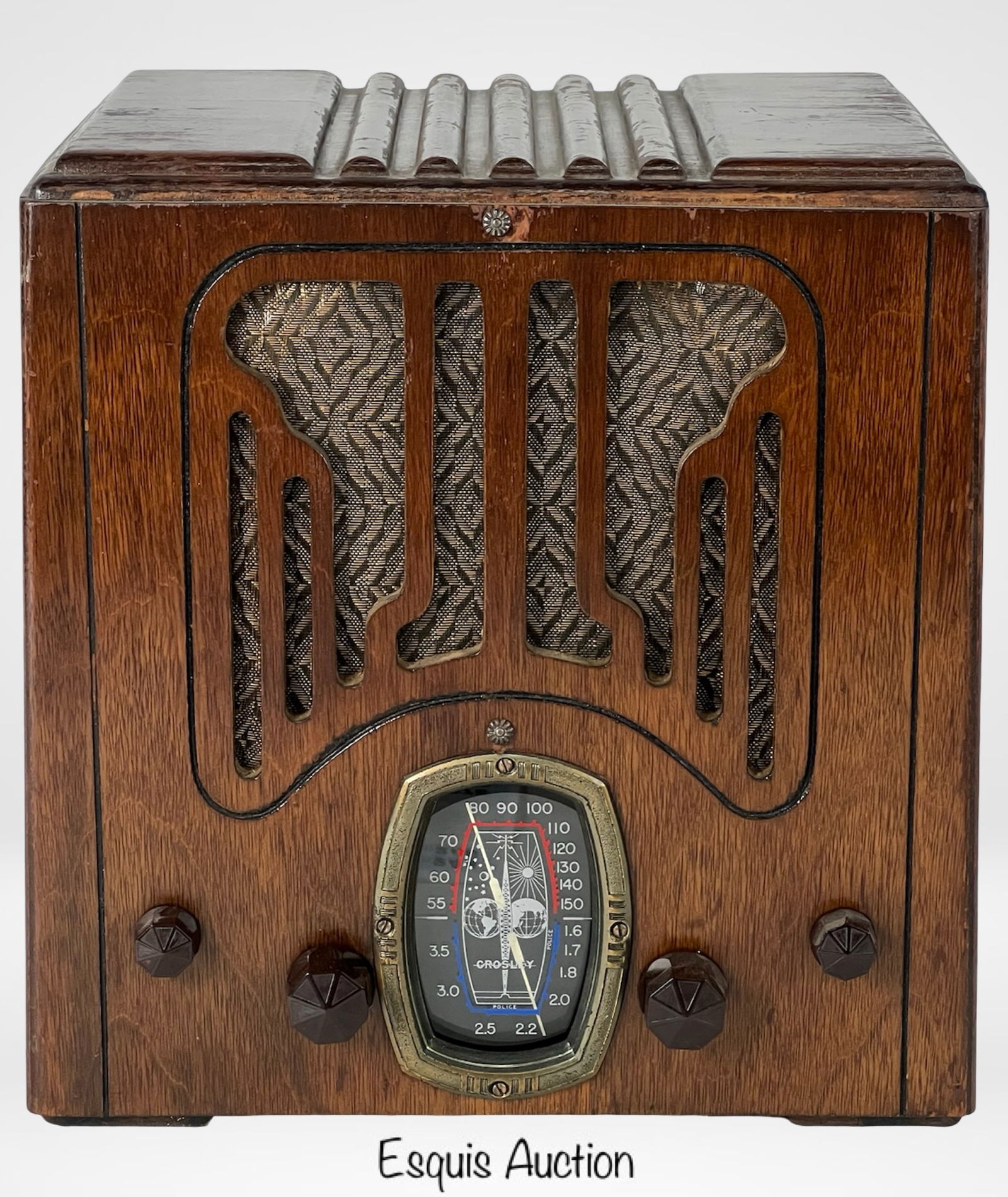 Crosley Model 516 Mini Tombstone Tube Radio- 1930s (1 of 5)