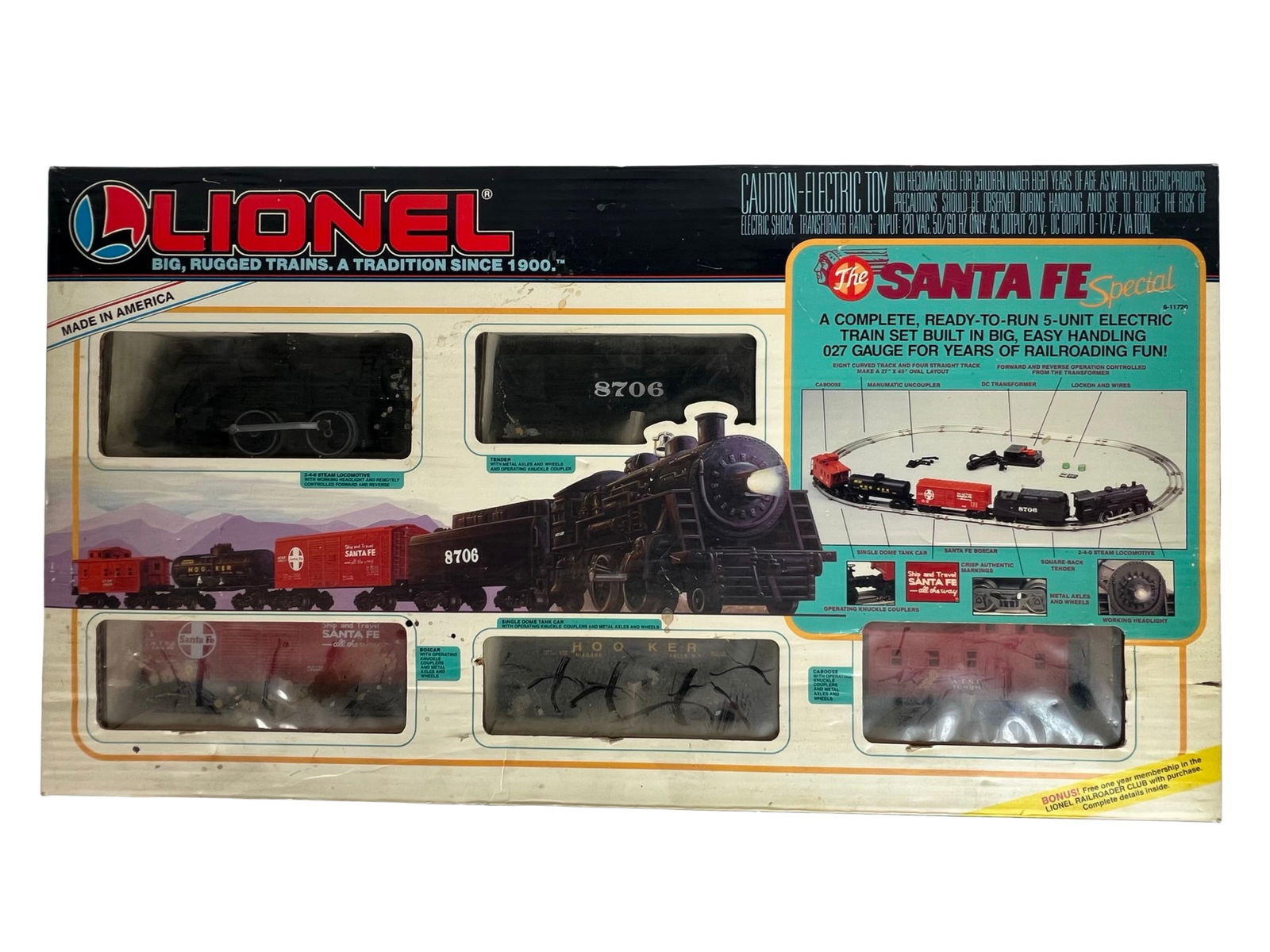 Lionel Santa Fe Special O-27 Gauge Train Set (1 of 2)